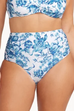 Bottoms|Artesands Bois De Croix Botticelli High Waist Pant Blue