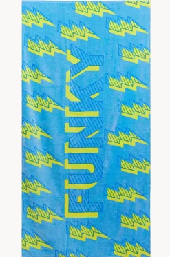 Towels|Towels|Funky Trunks Bolted Towel Blue/yellow