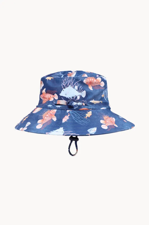Hats|Minihaha Boys Aiden Swim Hat Navy