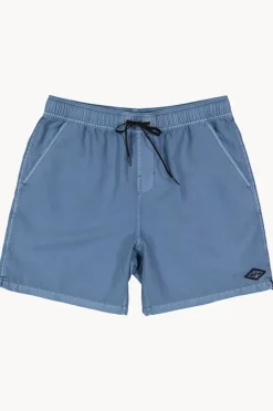 Boardshorts|Billabong Boys All Day Overdye Layback Boardshort Steel blue
