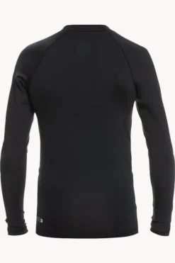 Rashies|Quiksilver Boys All Time Long Sleeve Suntop Black