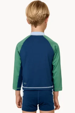 Rashies & Sunsuits|Rip Curl Boys Atos TY Suntop Set Blue