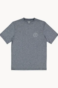 Rashies|Billabong Boys Big Wave Daz Short Sleeve Suntop Navy