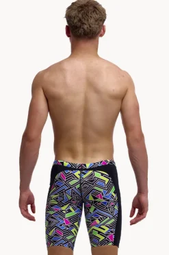 Jammers|Funky Trunks Boys Bits Of Peace Jammer Black/multi