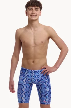 Jammers|Funky Trunks Boys Blue Viper Jammer Blue/pink