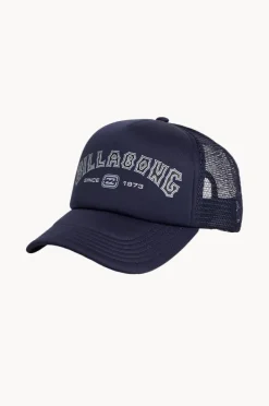 Hats|Billabong Boys Bracket Trucker Cap Dark Navy