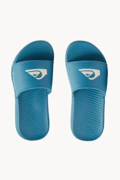 Footwear|Quiksilver Boys Bright Coast Slide Blue