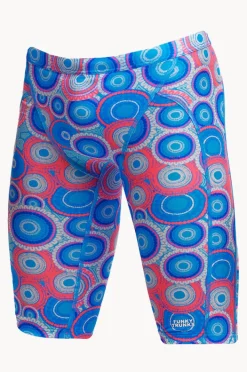 Jammers|Funky Trunks Boys Bundjalung Blue Jammer Blue/pink