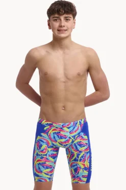 Jammers|Funky Trunks Boys Choppy Waters Jammer Blue/multi