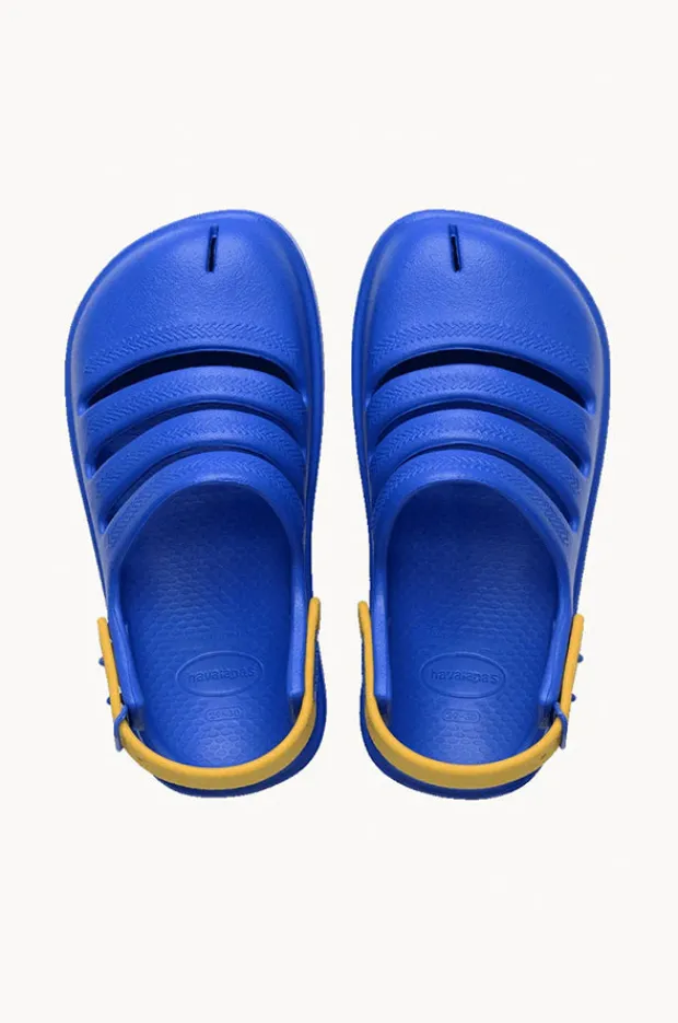 Footwear|Havaianas Boys Clog Sandal Blue/yellow