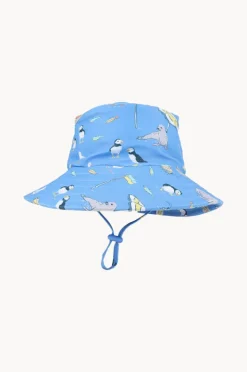 Hats|Minihaha Boys Conway Swim Hat Blue