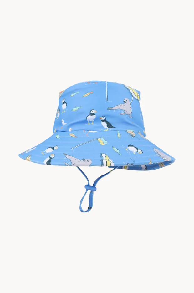 Hats|Minihaha Boys Conway Swim Hat Blue