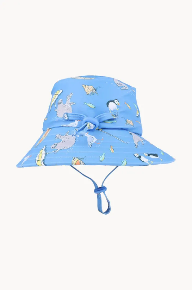 Hats|Minihaha Boys Conway Swim Hat Blue