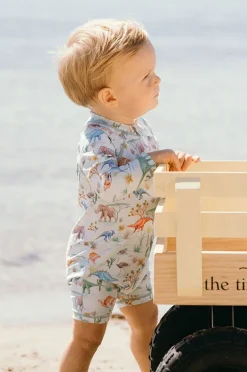 Rashies & Sunsuits|Minihaha Boys Denver Sunsuit Light green