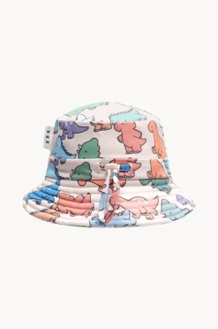 Hats|Huxbaby Boys Dino Play Swim Hat Multi