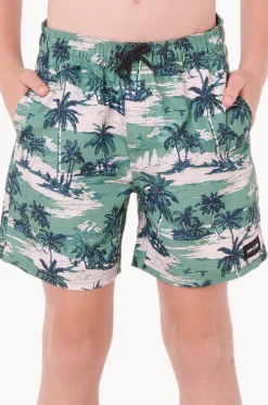 Boardshorts|Rip Curl Boys Dreamers Volley Boardshort Leaf