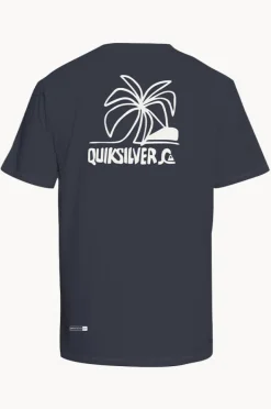 Rashies & Sunsuits|Quiksilver Boys Everyday Surf Short Sleeve Suntop Ink