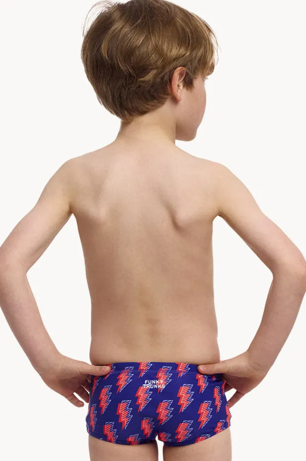 Trunks|Swimwear|Funky Trunks Boys Flash Trunk Navy/red