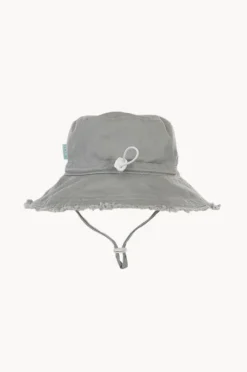 Hats|Acorn Boys Frayed Bucket Hat Khaki