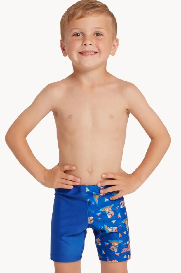 Jammers|Zoggs Boys Hippo Midi Jammer Cobalt