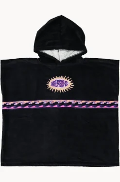 Towel Robes & Ponchos|Towel Robes & Ponchos|Billabong Boys Hooded Towel BLACK