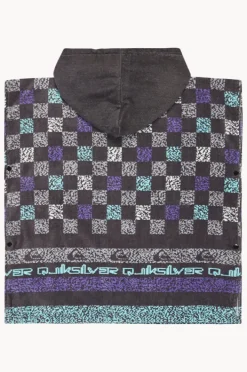 Towel Robes & Ponchos|Towel Robes & Ponchos|Quiksilver Boys Hoody Towel Aqua