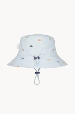 Hats|Toshi Boys Hot Rod Drifter Sunhat Light Blue