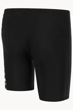 Jammers|Speedo Boys Hyperboom Panel Jammer Black/yellow