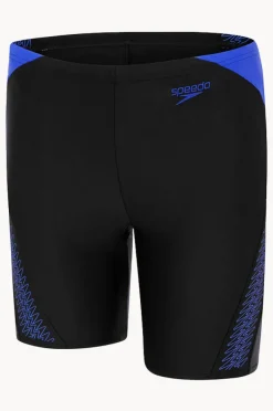 Jammers|Speedo Boys Hyperboom Splice Jammer Black/cobalt