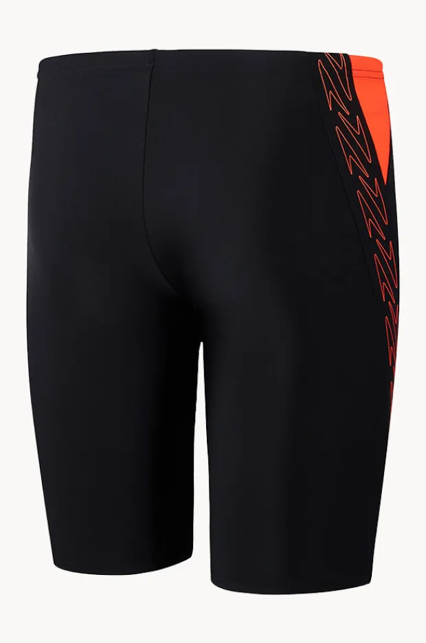 Jammers|Speedo Boys Hyperboom Splice Jammer Black/red
