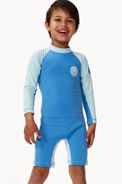 Rashies & Sunsuits|Rip Curl Boys Icons Brushed Sunsuit Blue