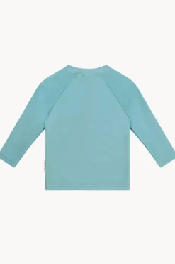 Rashies & Sunsuits|Huxbaby Boys Kel Koala Suntop Green