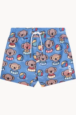 Boardshorts|Huxbaby Boys Kel Koala Swim Short Marine