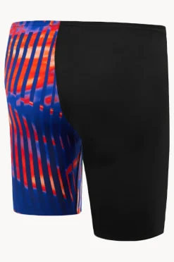 Jammers|Speedo Boys Linear Lava Jammer Black/Blue