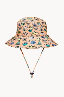 Hats|Bedhead Boys Nippers Classic Bucket Sunhat Orange