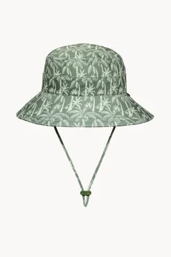 Hats|Bedhead Boys Oasis Classic Bucket Sunhat Olive