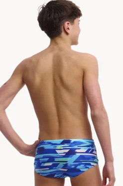 Trunks|Funky Trunks Boys Pace Racer Trunk Blue