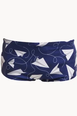 Trunks|Swimwear|Funky Trunks Boys Paper Plain Trunk Navy