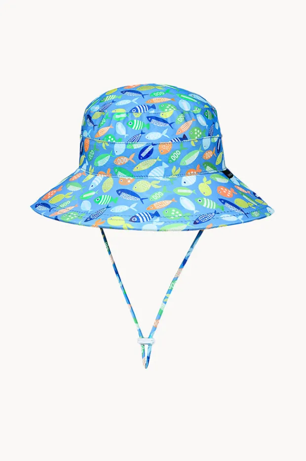 Hats|Bedhead Boys Pisces Classic Bucket Sunhat Blue/Multi