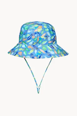 Hats|Bedhead Boys Pisces Classic Bucket Sunhat Blue/Multi