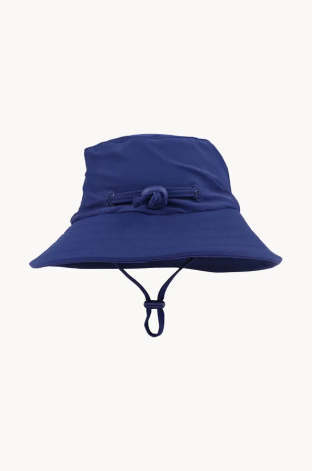 Hats|Minihaha Boys Plain Swim Hat Navy