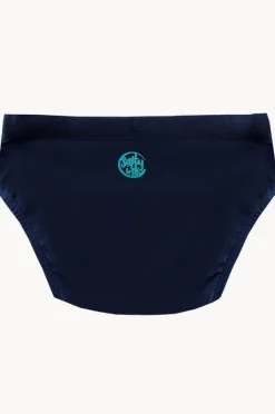 Swim Nappies|Salty Ink Boys Plain Swim Nappy Navy