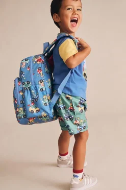 Boardshorts|Huxbaby Boys Racer Dino Swim Short Green