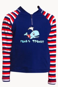 Rashies & Sunsuits|Funky Trunks Boys Suntop Riviera