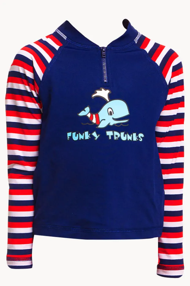 Rashies & Sunsuits|Funky Trunks Boys Suntop Riviera