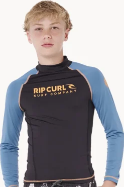 Rashies|Rip Curl Boys Shock Long Sleeve Suntop Storm