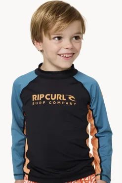 Rashies & Sunsuits|Rip Curl Boys Shock Long Sleeve Suntop Storm