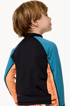 Rashies & Sunsuits|Rip Curl Boys Shock Long Sleeve Suntop Storm