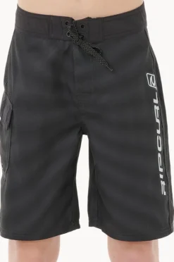 Boardshorts|Rip Curl Boys Shock Wave Boardshort Black