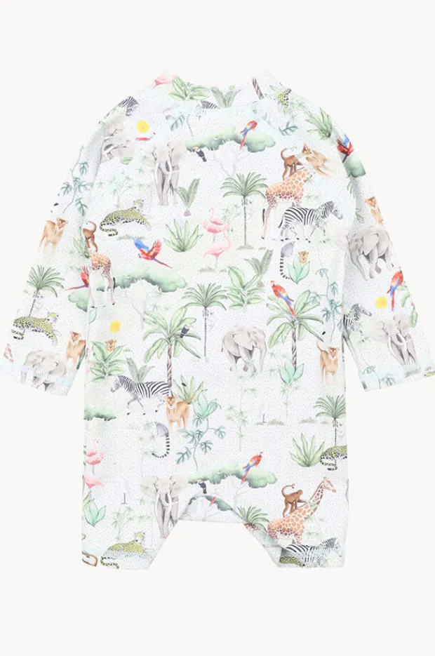 Rashies & Sunsuits|Rashies & Sunsuits|Minihaha Boys Silas Sunsuit Light green